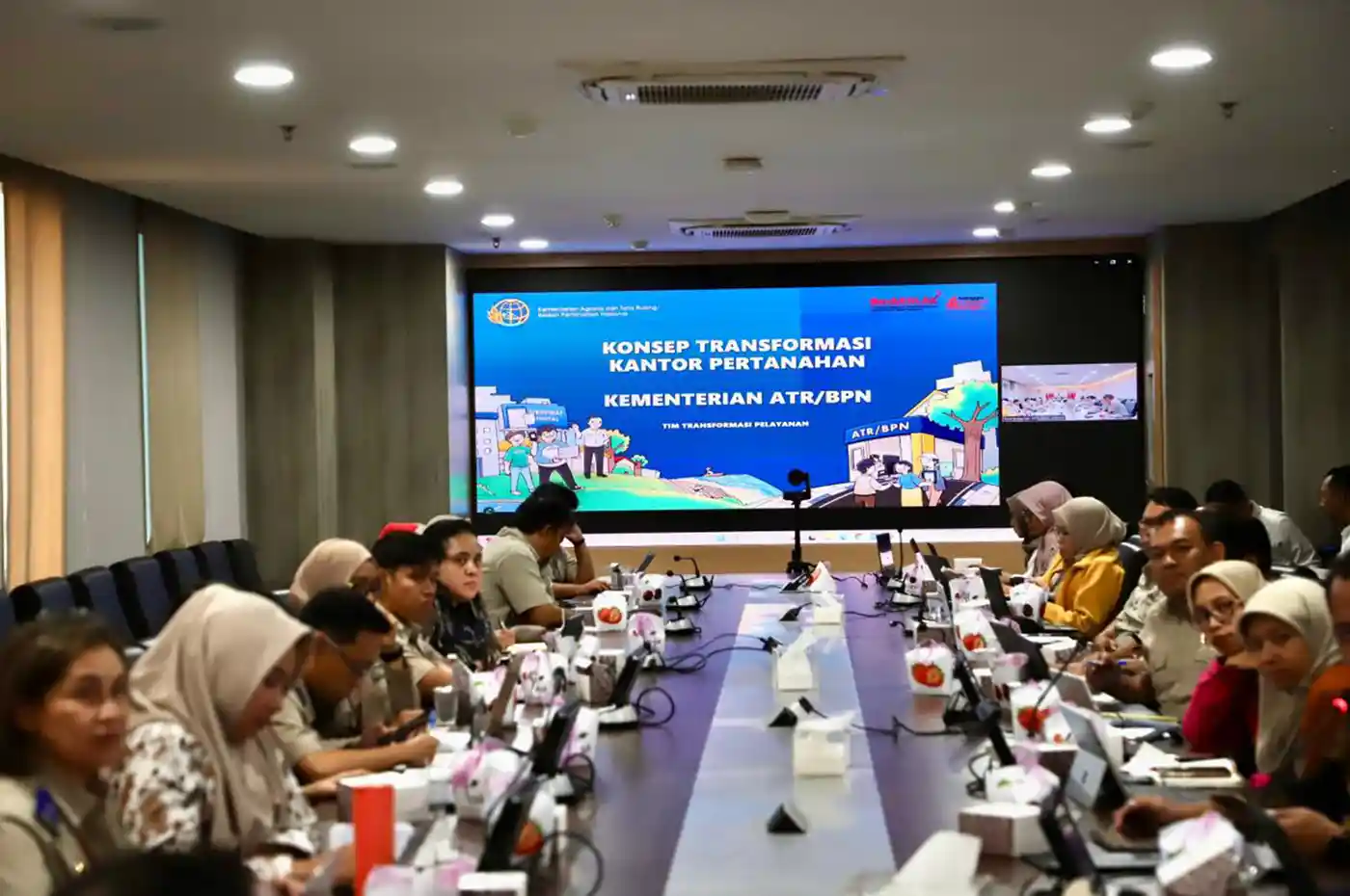 transformasi kantor pertanahan kementerian atr bpn