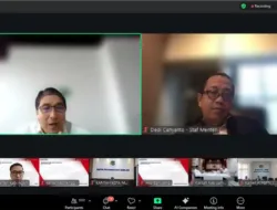 Sosialisasi hasil SPI 2025 ATR/BPN oleh KPK secara daring