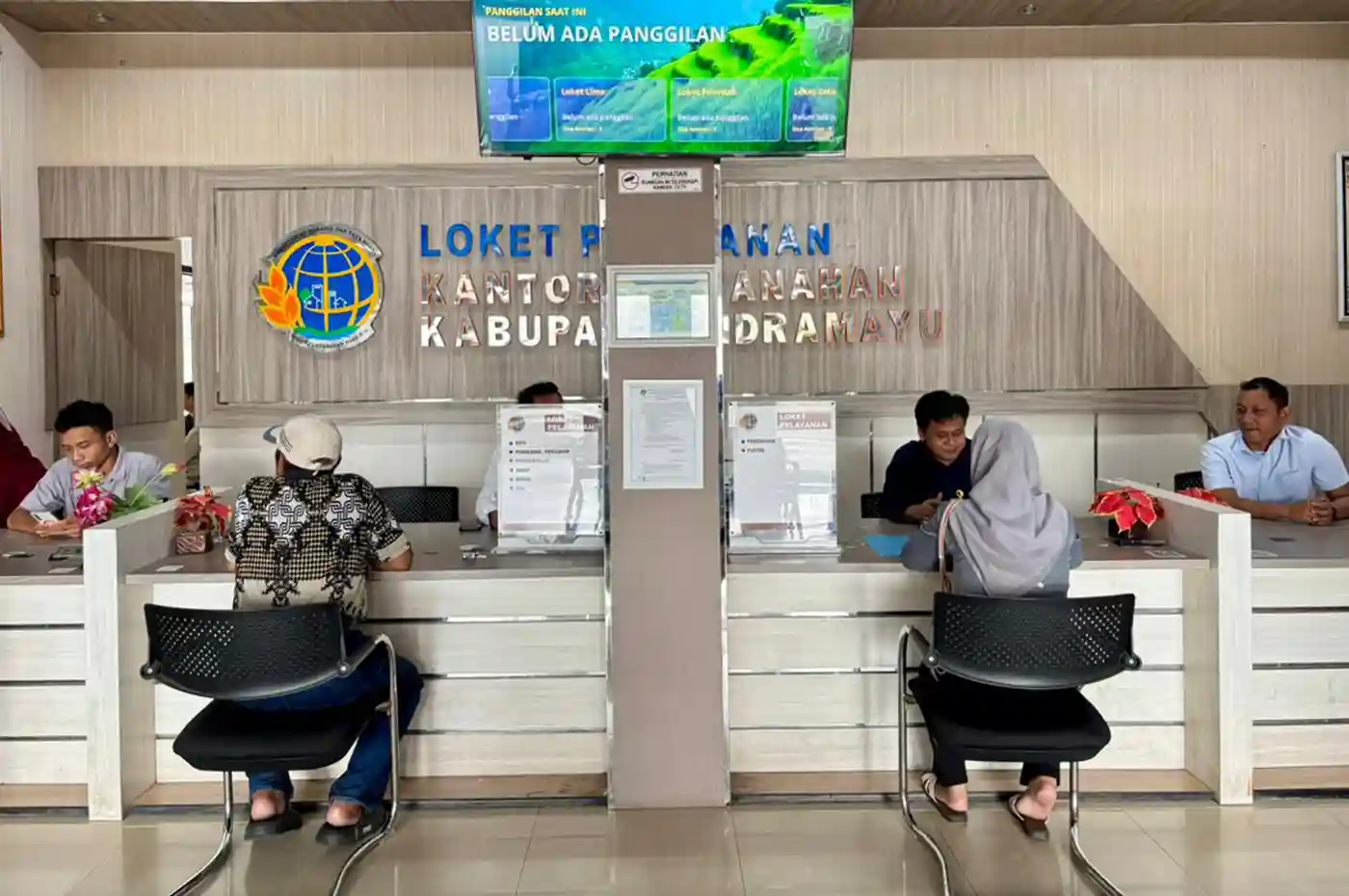 Pelayanan pertanahan Kantah Indramayu saat libur Lebaran 2026