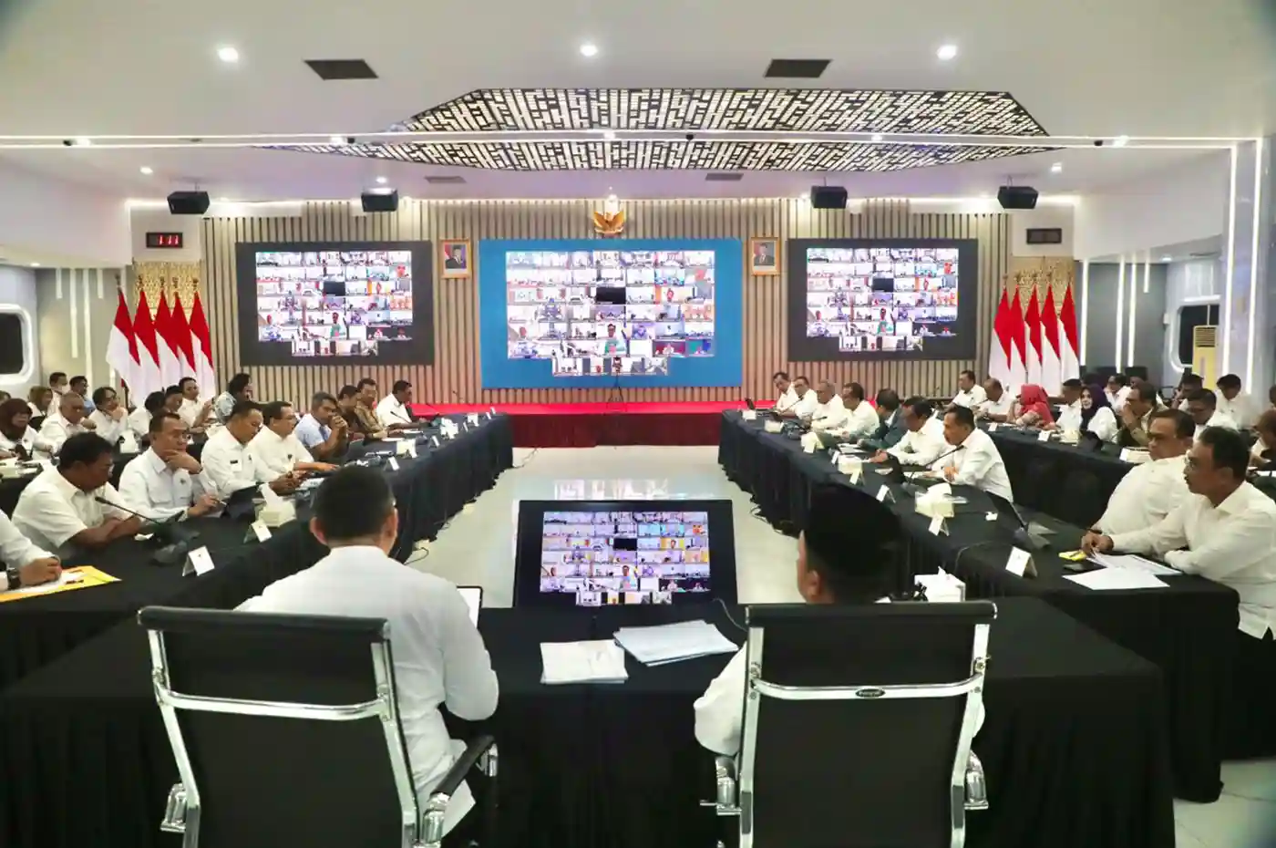 Rapat Kementerian ATR/BPN membahas penetapan lahan sawah dilindungi