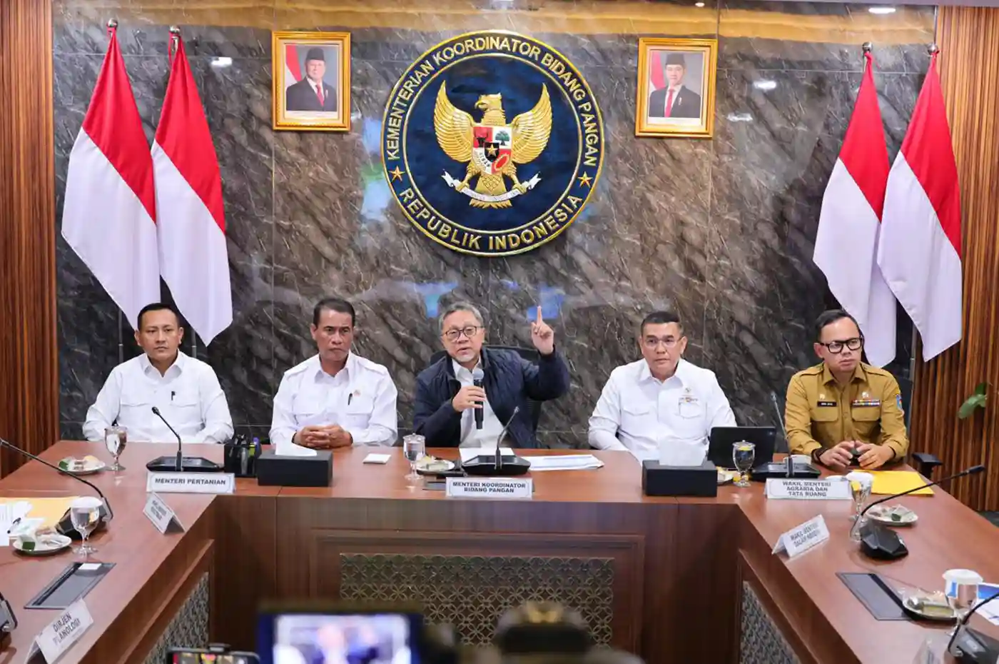 Rapat Koordinasi Terbatas (Rakortas) di Kementerian Koordinator Bidang Pangan RI