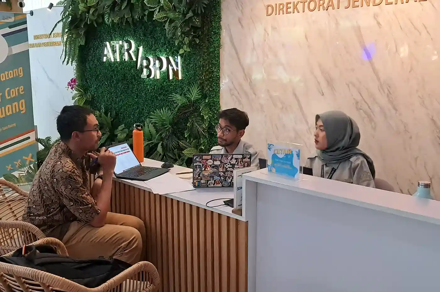 Ilustrasi pengajuan KKPR melalui sistem OSS oleh pelaku usaha