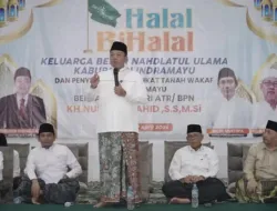 halal bihalal atr bpn dan nahdlatul ulama indramayu