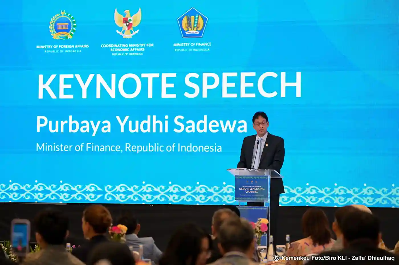 debottlenecking investasi oleh kementerian keuangan di jakarta