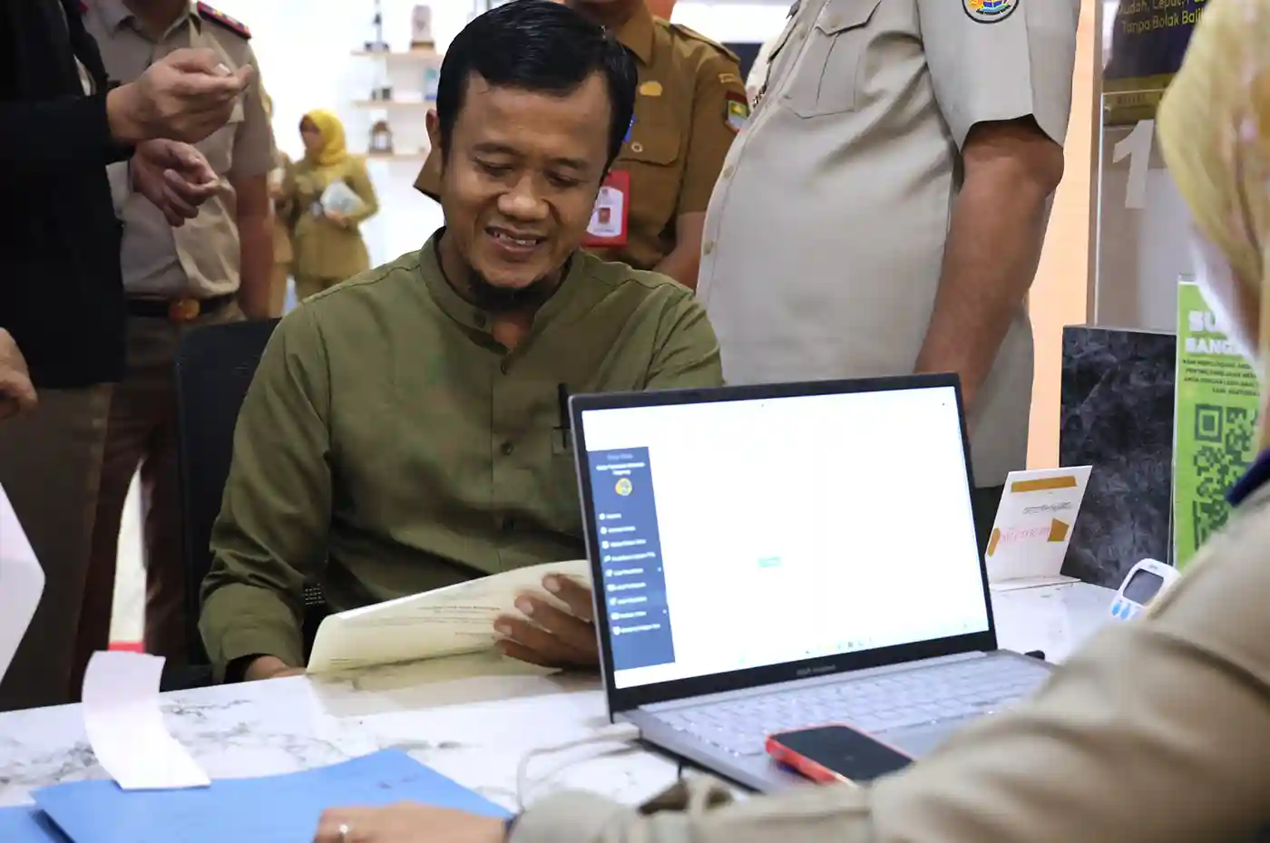 layanan laris manis kantor pertanahan kabupaten tangerang