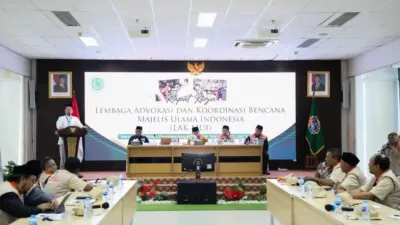 sistem penanggulangan bencana oleh nusron wahid di cikeas