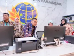 layanan pertanahan di kantor pertanahan banjarbaru saat ditinjau wamen atr bpn
