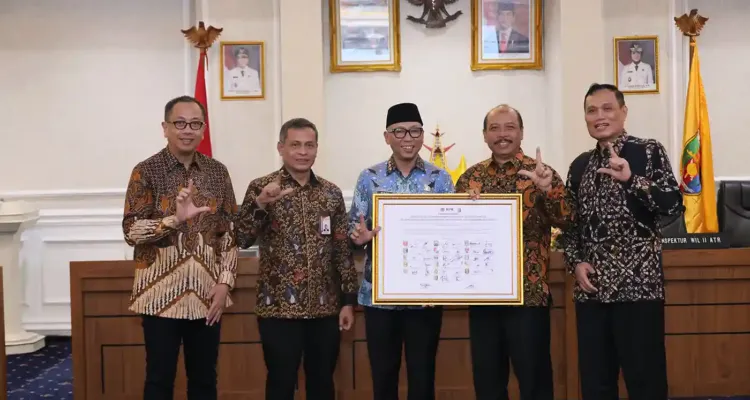 kementerian atr bpn tawarkan optimalisasi kerja sama dengan pemda se-lampung