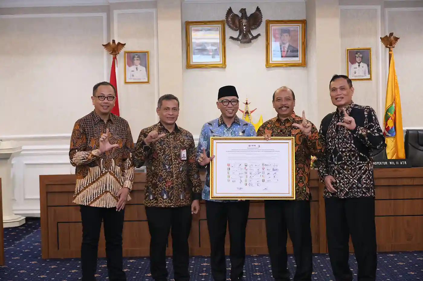 kementerian atr bpn tawarkan optimalisasi kerja sama dengan pemda se-lampung