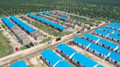 menteri nusron apresiasi yayasan buddha tzu chi bangun huntap aceh tamiang