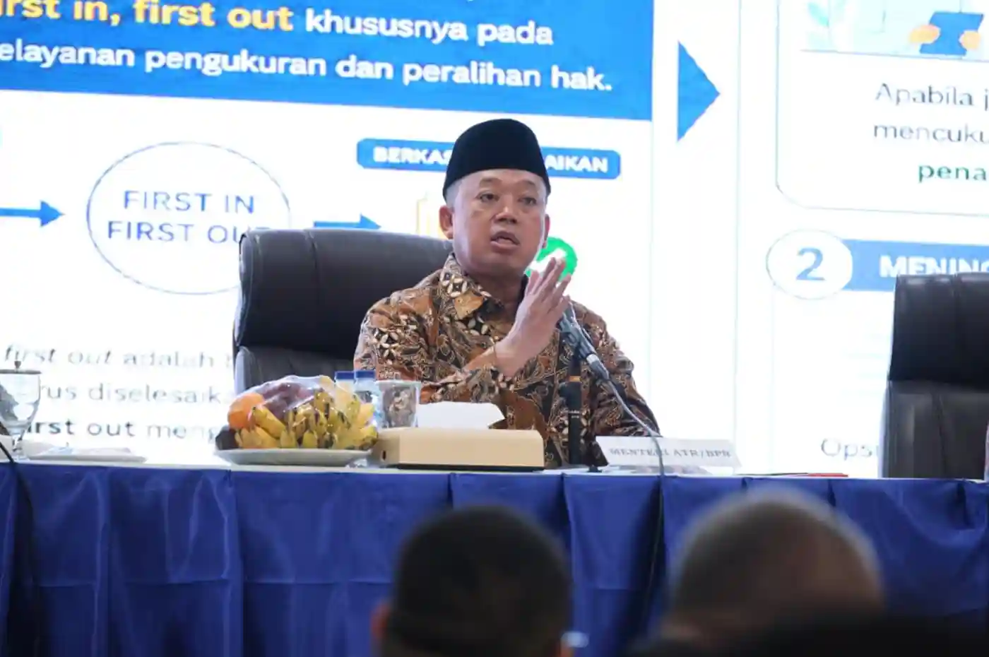 menteri nusron pimpin transformasi layanan atrbpn di jawa timur