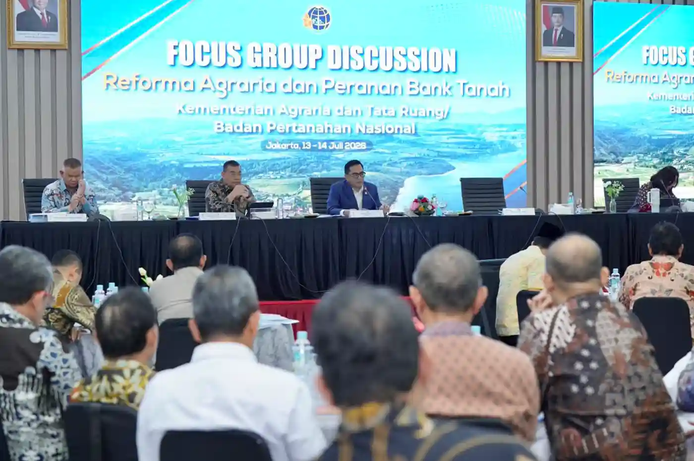 rapat kementerian atrbpn dan komisi ii dpr ri bahas penguatan reforma agraria