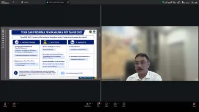 sekjen atrbpn instruksikan transformasi layanan pertanahan pada penyusunan rka-kl 2027