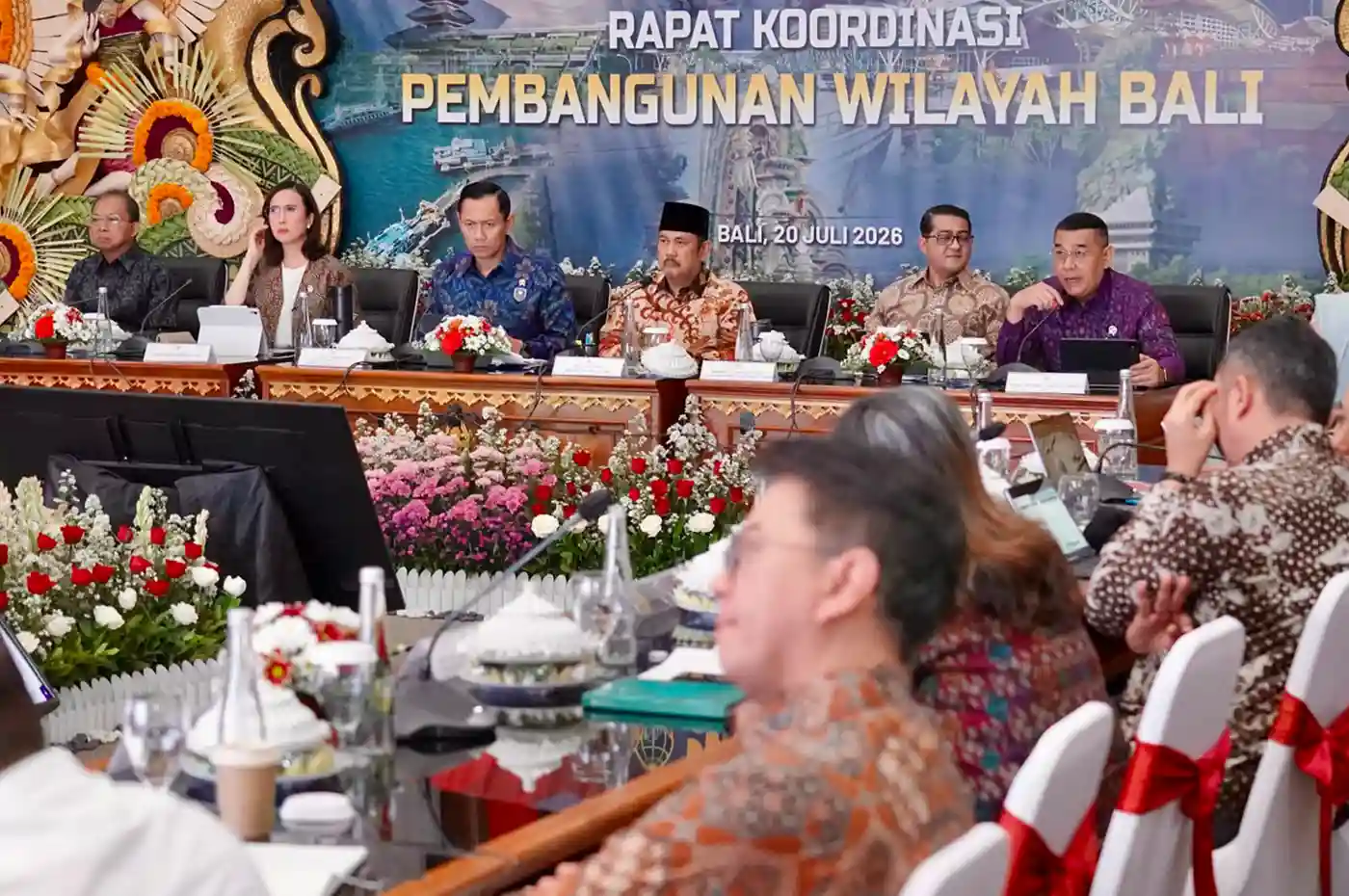 wakil menteri atrbpn bahas tata ruang pembangunan bali