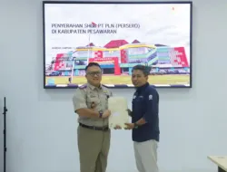 penyerahan sertifikat hgb pln pesawaran oleh bpn