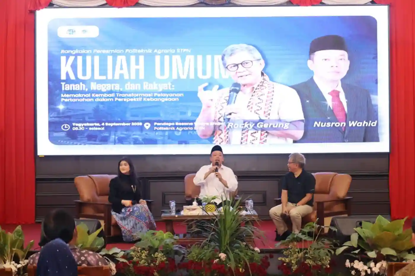 kuliah umum politeknik agraria stpn