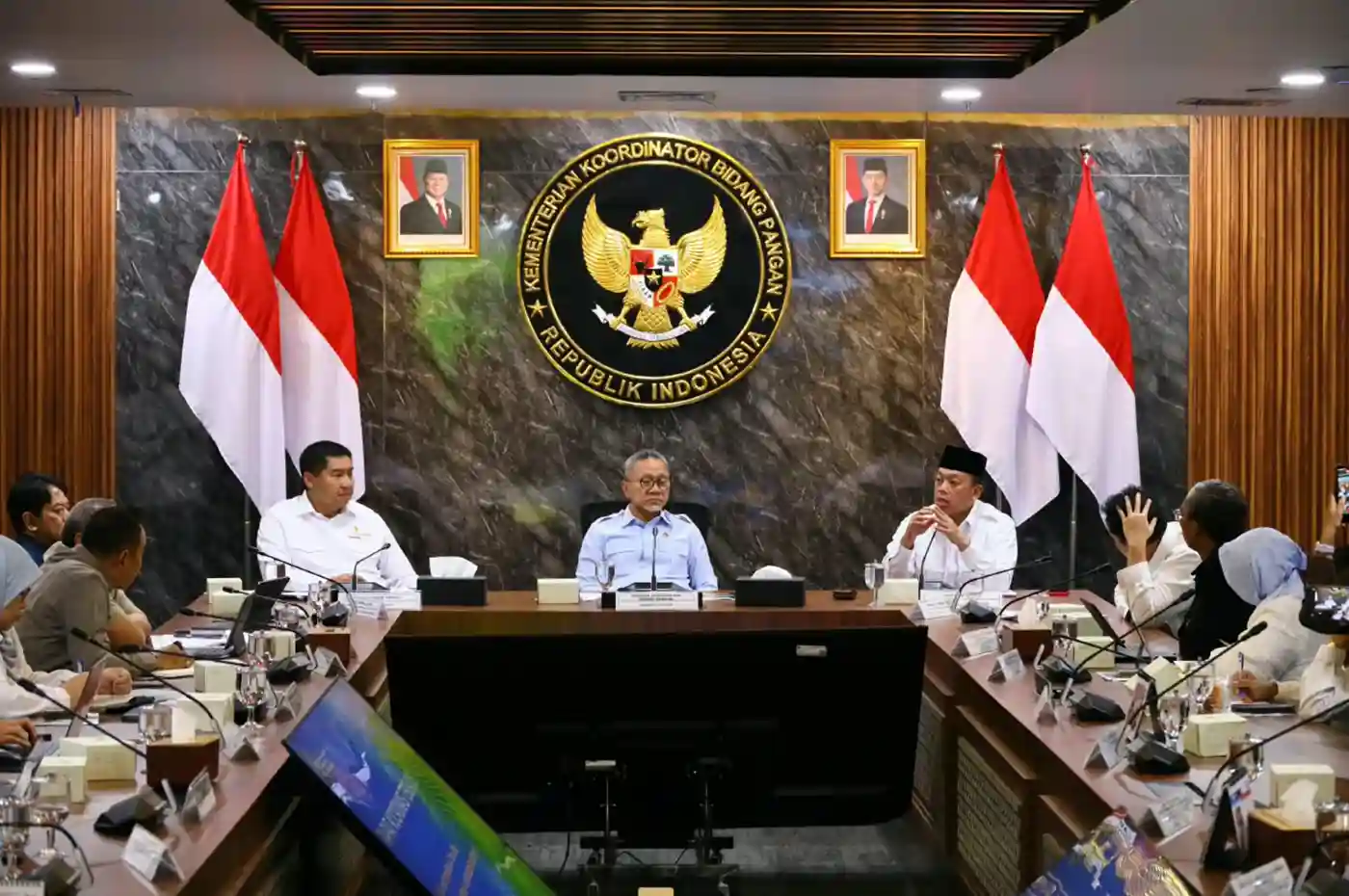 rakor kementerian atr bpn lahan sawah lp2b