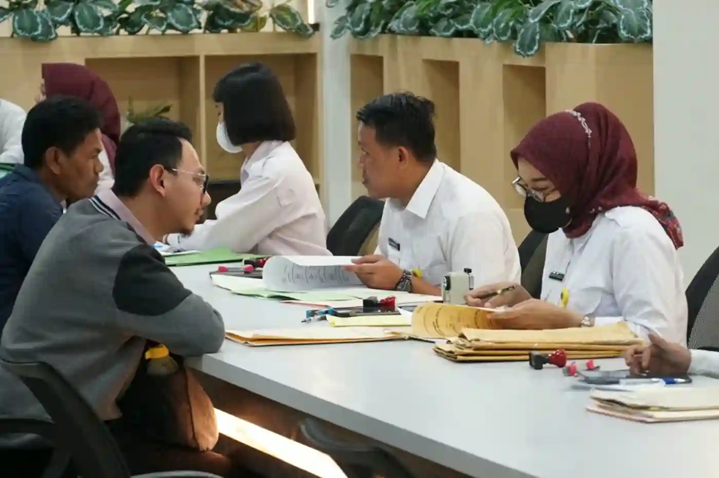 kepastian jadwal dan pelayanan yang lebih cepat saat mendaftarkan tanah