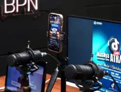 siaran langsung program masnya atr bpn melalui akun tiktok resmi kementerian atr bpn
