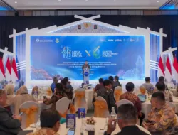 wamen atr waka bpn ossy dermawan saat memberikan paparan dalam banten investment forum 2026